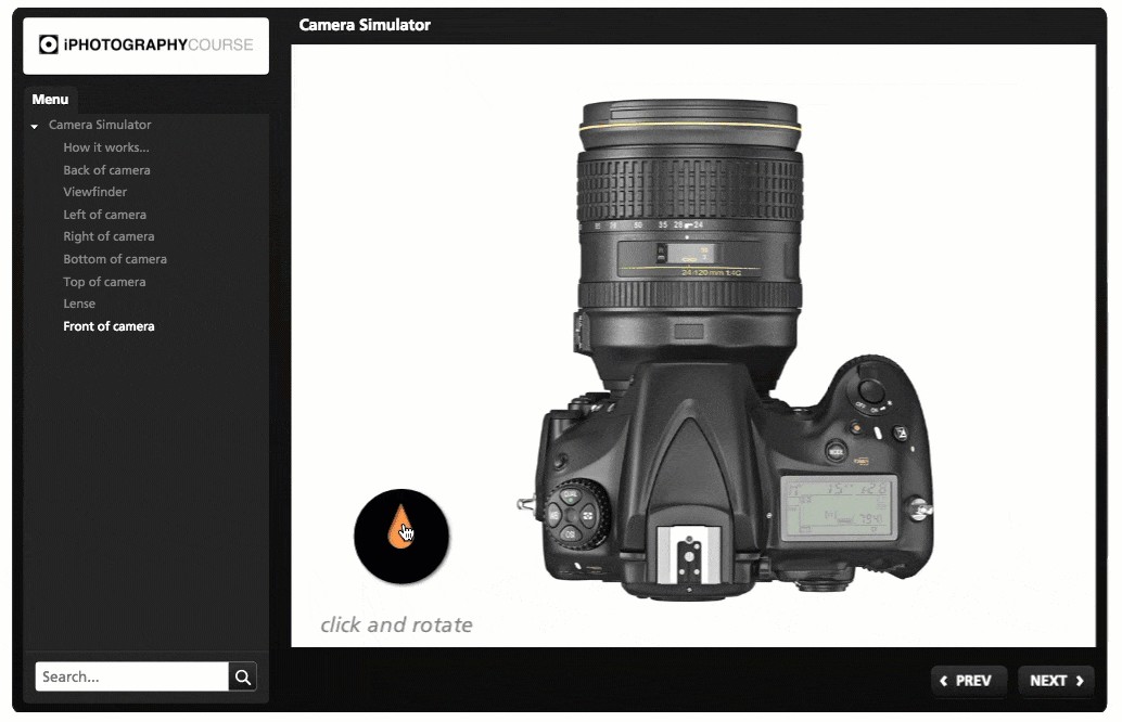 screen shot iphotography module online learning photography